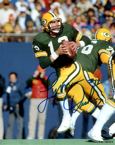 LYNN DICKEY SIGNED 8X10 PACKERS PHOTO #6