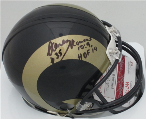 AENEAS WILLIAMS SIGNED RAMS MINI HELMET - JSA